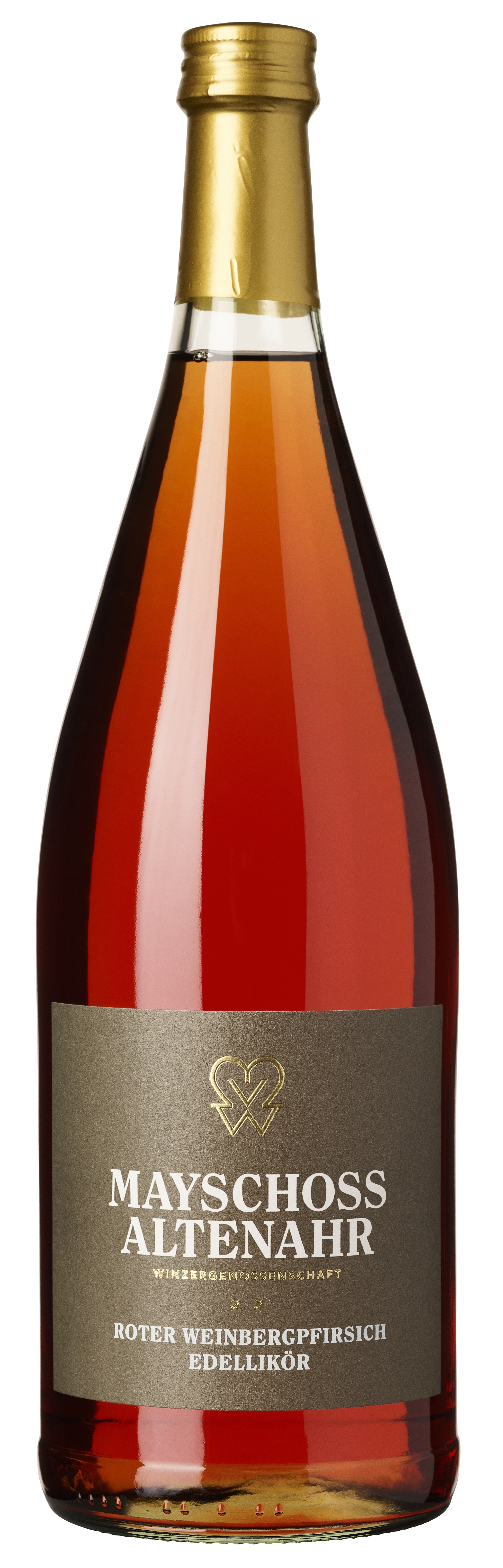 Roter Weinbergpfirsich-Likör 1 l